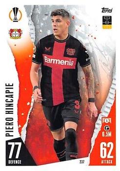 Piero Hincapie Bayer 04 Leverkusen 2023/24 Topps Match Attax UEFA ChL #237