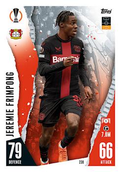 Jeremie Frimpong Bayer 04 Leverkusen 2023/24 Topps Match Attax UEFA ChL #238
