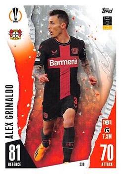Alex Grimaldo Bayer 04 Leverkusen 2023/24 Topps Match Attax UEFA ChL #239