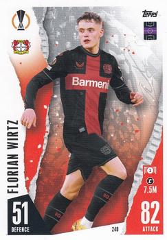 Florian Wirtz Bayer 04 Leverkusen 2023/24 Topps Match Attax UEFA ChL #240
