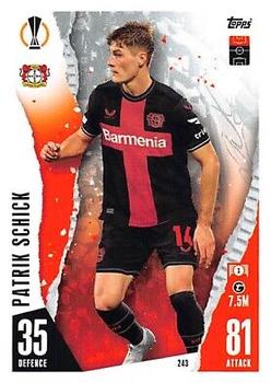 Patrik Schick Bayer 04 Leverkusen 2023/24 Topps Match Attax UEFA ChL #243