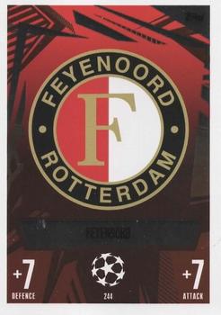 Club Badge Feyenoord 2023/24 Topps Match Attax UEFA ChL #244