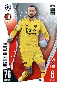 Justin Bijlow Feyenoord 2023/24 Topps Match Attax UEFA ChL #245
