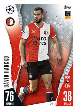 David Hancko Feyenoord 2023/24 Topps Match Attax UEFA ChL #246