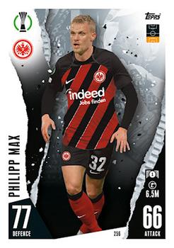Philipp Max Eintracht Frankfurt 2023/24 Topps Match Attax UEFA ChL #256