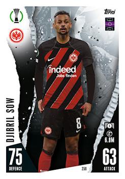 Djibril Sow Eintracht Frankfurt 2023/24 Topps Match Attax UEFA ChL #258