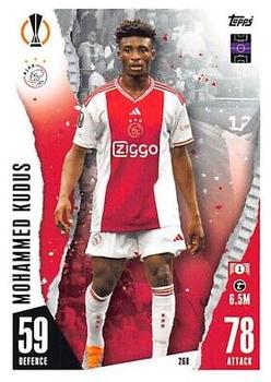 Mohammed Kudus AFC Ajax 2023/24 Topps Match Attax UEFA ChL #268