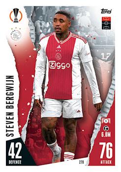 Steven Bergwijn AFC Ajax 2023/24 Topps Match Attax UEFA ChL #270
