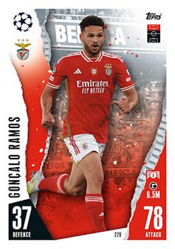 Goncalo Ramos SL Benfica 2023/24 Topps Match Attax UEFA ChL #279