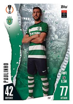 Paulinho Sporting CP 2023/24 Topps Match Attax UEFA ChL #297