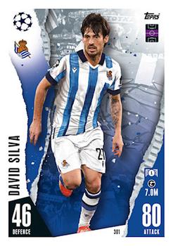David Silva Real Sociedad 2023/24 Topps Match Attax UEFA ChL #301