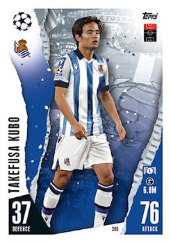 Takefusa Kubo Real Sociedad 2023/24 Topps Match Attax UEFA ChL #306