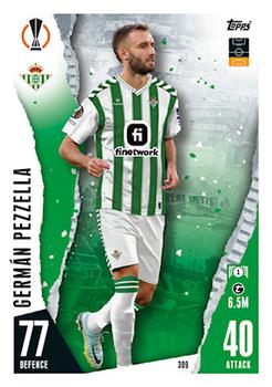 German Pezzella Real Betis Balompie 2023/24 Topps Match Attax UEFA ChL #309