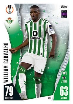 William Carvalho Real Betis Balompie 2023/24 Topps Match Attax UEFA ChL #311