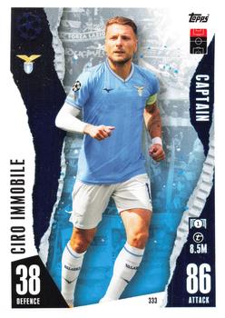 Ciro Immobile Lazio Roma 2023/24 Topps Match Attax UEFA ChL Captain #333