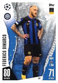 Federico Dimarco Internazionale Milano 2023/24 Topps Match Attax UEFA ChL #337