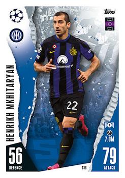 Henrikh Mkhitaryan Internazionale Milano 2023/24 Topps Match Attax UEFA ChL #338