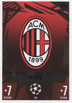Club Badge A.C. Milan 2023/24 Topps Match Attax UEFA ChL #343