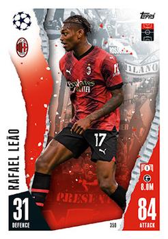 Rafael Leao A.C. Milan 2023/24 Topps Match Attax UEFA ChL #350