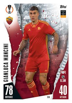 Gianluca Mancini AS Roma 2023/24 Topps Match Attax UEFA ChL #356