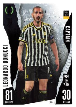 Leonardo Bonucci Juventus FC 2023/24 Topps Match Attax UEFA ChL Captain #365