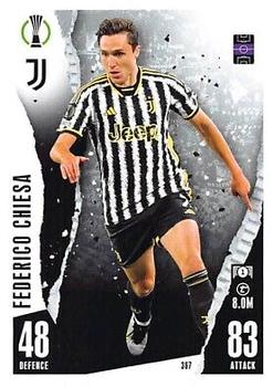 Federico Chiesa Juventus FC 2023/24 Topps Match Attax UEFA ChL #367