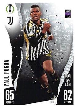 Paul Pogba Juventus FC 2023/24 Topps Match Attax UEFA ChL #368