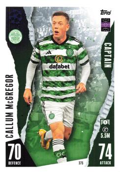 Callum McGregor Celtic Glasgow 2023/24 Topps Match Attax UEFA ChL Captain #375