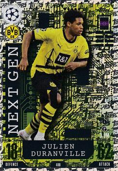 Julien Duranville Borussia Dortmund 2023/24 Topps Match Attax UEFA ChL Next Gen #400