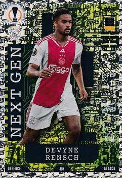 Devyne Rensch AFC Ajax 2023/24 Topps Match Attax UEFA ChL Next Gen #404
