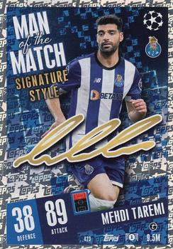 Mehdi Taremi FC Porto 2023/24 Topps Match Attax UEFA ChL Man of the Match Signature Style #423