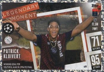 Patrick Kluivert AFC Ajax 2023/24 Topps Match Attax UEFA ChL Legendary Moment #448