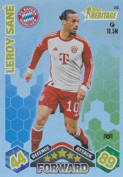 Leroy Sane Bayern Munchen 2023/24 Topps Match Attax UEFA ChL Topps Heritage #456