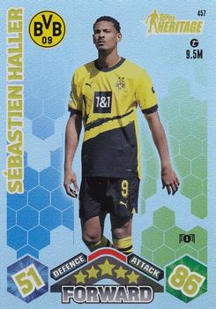 Sebastian Haller Borussia Dortmund 2023/24 Topps Match Attax UEFA ChL Topps Heritage #457