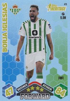 Borja Iglesias Real Betis Balompie 2023/24 Topps Match Attax UEFA ChL Topps Heritage #473