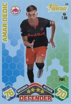 Amar Dedic Red Bull Salzburg 2023/24 Topps Match Attax UEFA ChL Topps Heritage #474