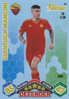 Gianluca Mancini AS Roma 2023/24 Topps Match Attax UEFA ChL Topps Heritage #478
