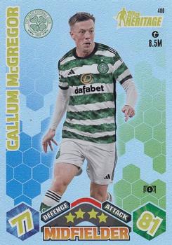 Callum McGregor Celtic Glasgow 2023/24 Topps Match Attax UEFA ChL Topps Heritage #480