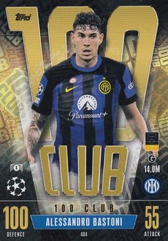 Alessandro Bastoni Internazionale Milano 2023/24 Topps Match Attax UEFA ChL 100 Club #484