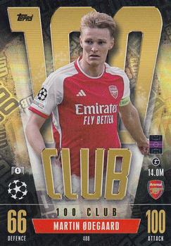 Martin Odegaard Arsenal 2023/24 Topps Match Attax UEFA ChL 100 Club #488
