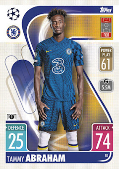 Tammy Abraham Chelsea 2021/22 Topps Match Attax ChL #80