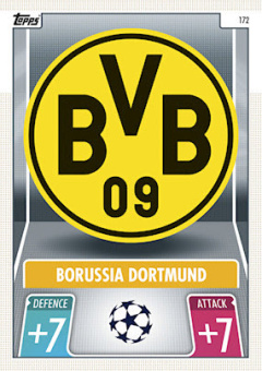 Club Badge Borussia Dortmund 2021/22 Topps Match Attax ChL Team Badge #172