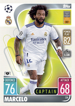 Marcelo Real Madrid 2021/22 Topps Match Attax ChL Captain #228