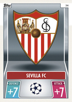 Club Badge Sevilla FC 2021/22 Topps Match Attax ChL Team Badge #244