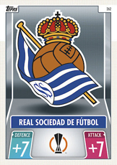 Club Badge Real Sociedad 2021/22 Topps Match Attax ChL Team Badge #262