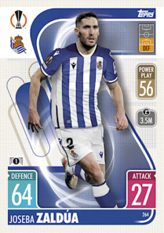 Joseba Zaluda Real Sociedad 2021/22 Topps Match Attax ChL #264