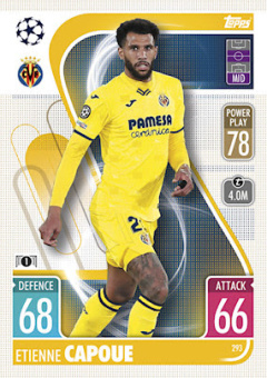 Etienne Capoue Villarreal 2021/22 Topps Match Attax ChL #293