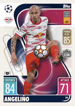 Angelino RB Leipzig 2021/22 Topps Match Attax ChL #300