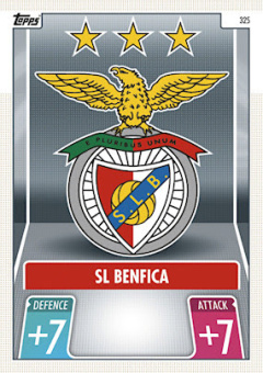 Club Badge SL Benfica 2021/22 Topps Match Attax ChL Team Badge #325