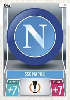 Club Badge SSC Napoli 2021/22 Topps Match Attax ChL Team Badge #370